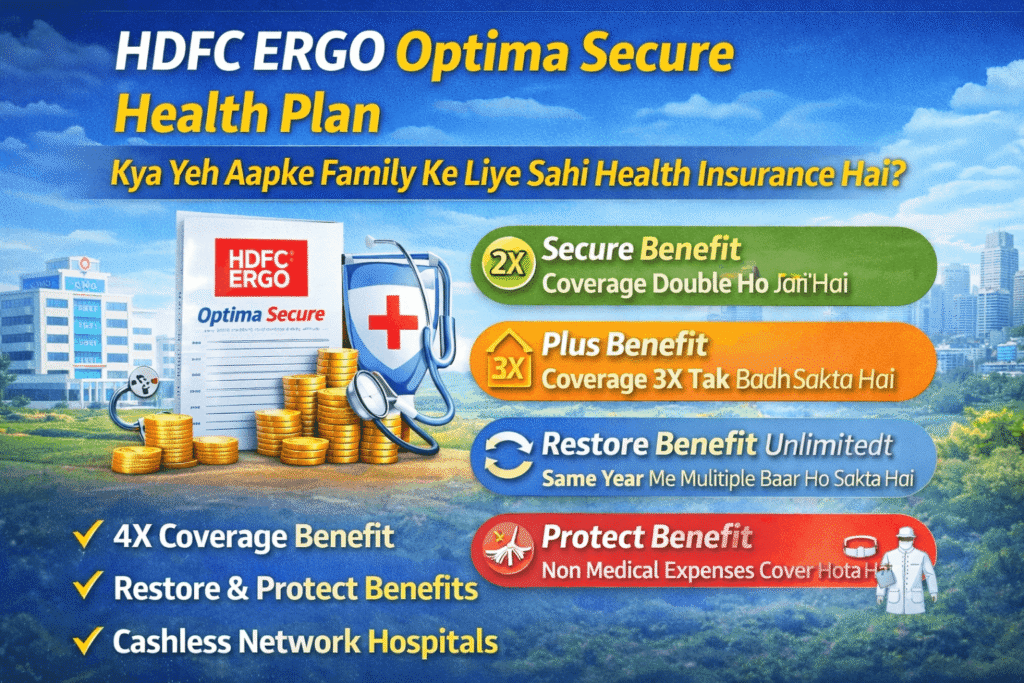 hdfc ergo optima sercure health plan details