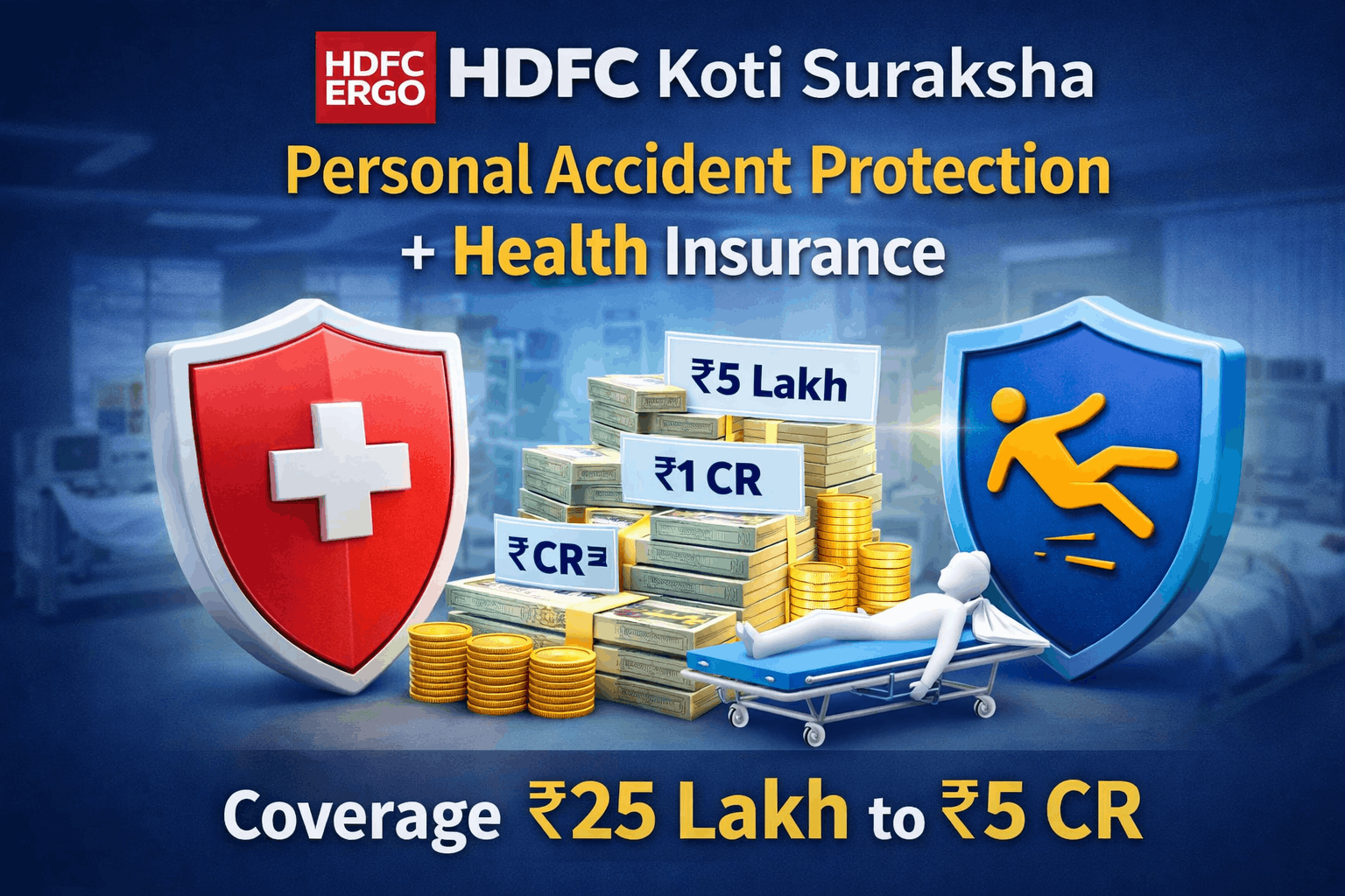 hdfc koti suraksha personal accidental coverage